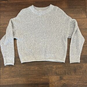 Universal Thread Light Gray Blue Crew Neck Sweater